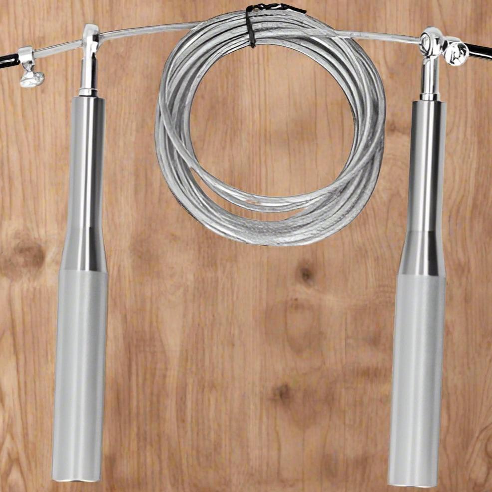 Corde à Sauter - JumpRopeCrossfit™ - Argent - Ma Zone Fitness